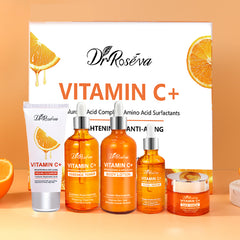 Dr. Roseva Vitamin C Brightening Set - Five Pieces