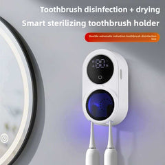 Smart UV Toothbrush Holder with Automatic Sterilization