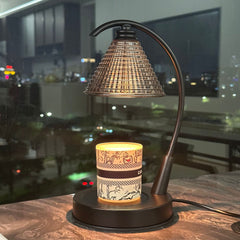 Glass Flameless Wax Melting Lamp