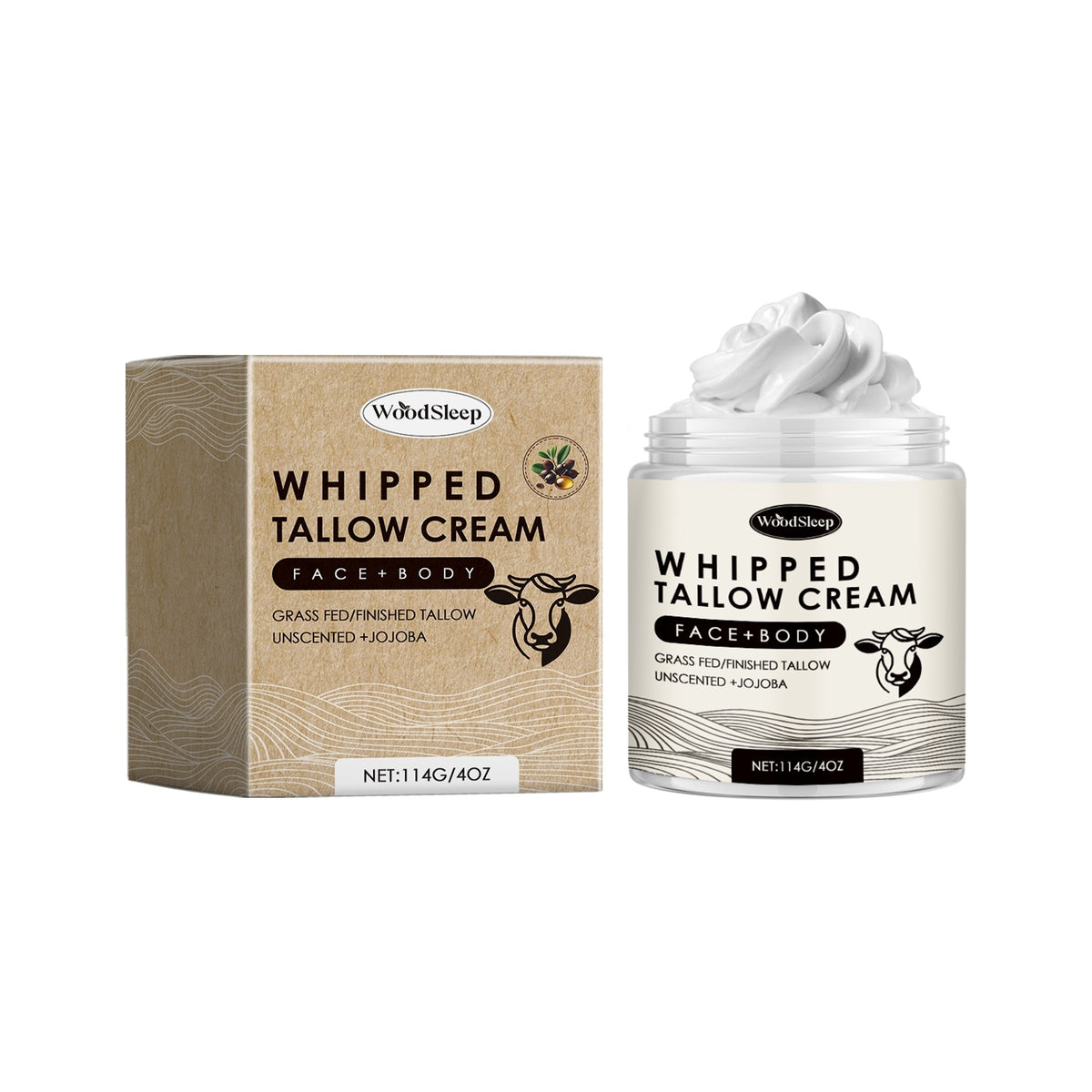 Wood Sleep Whipped Tallow Cream