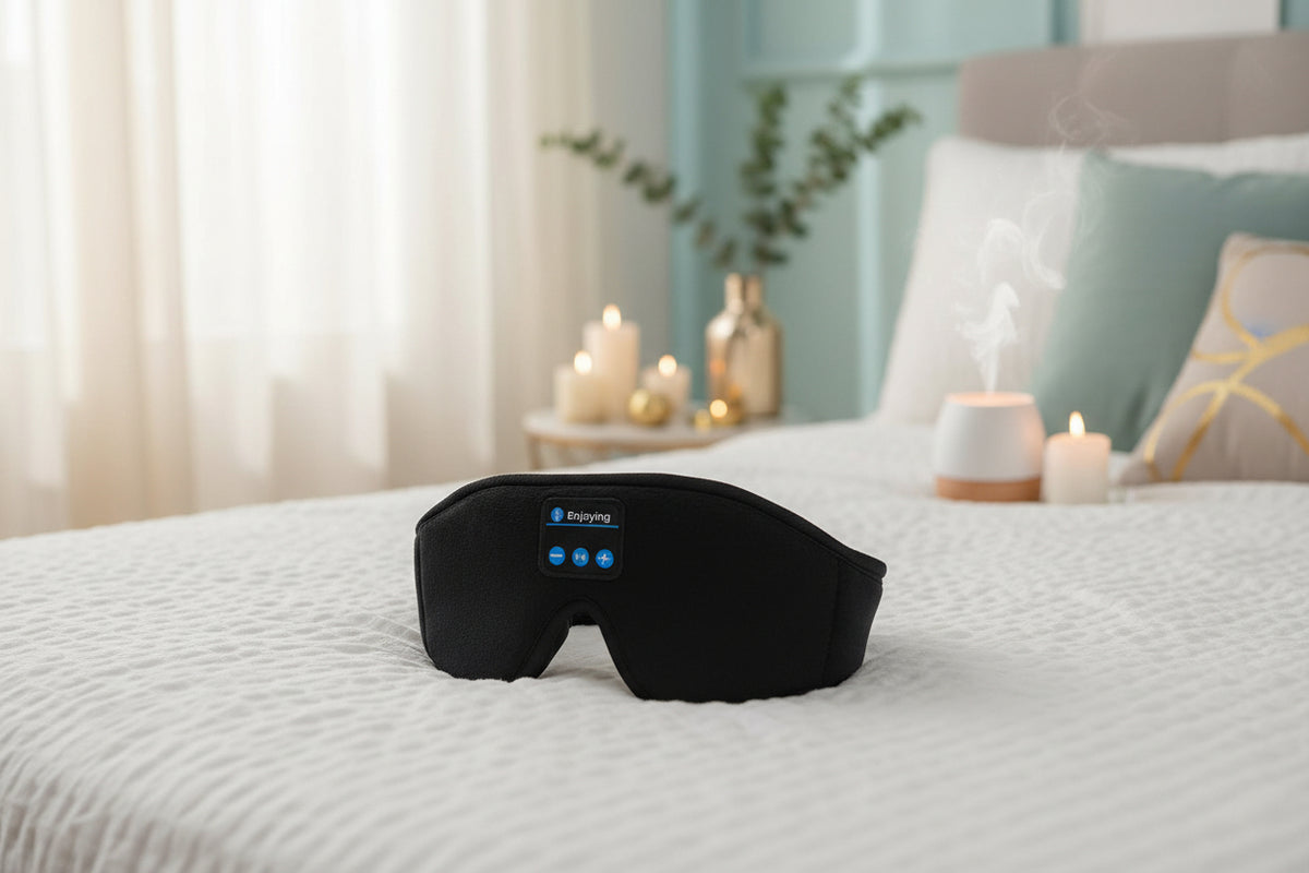 Wireless Call Stereo Music Blackout Sleep Eye Mask