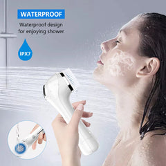 Facial Cleansing Brush For Exfoliating, IPX7 Waterproof 3 In 1 For Massaging