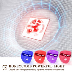 LED Face Mask Facial Care Tool, Red Light Therapy Mask
