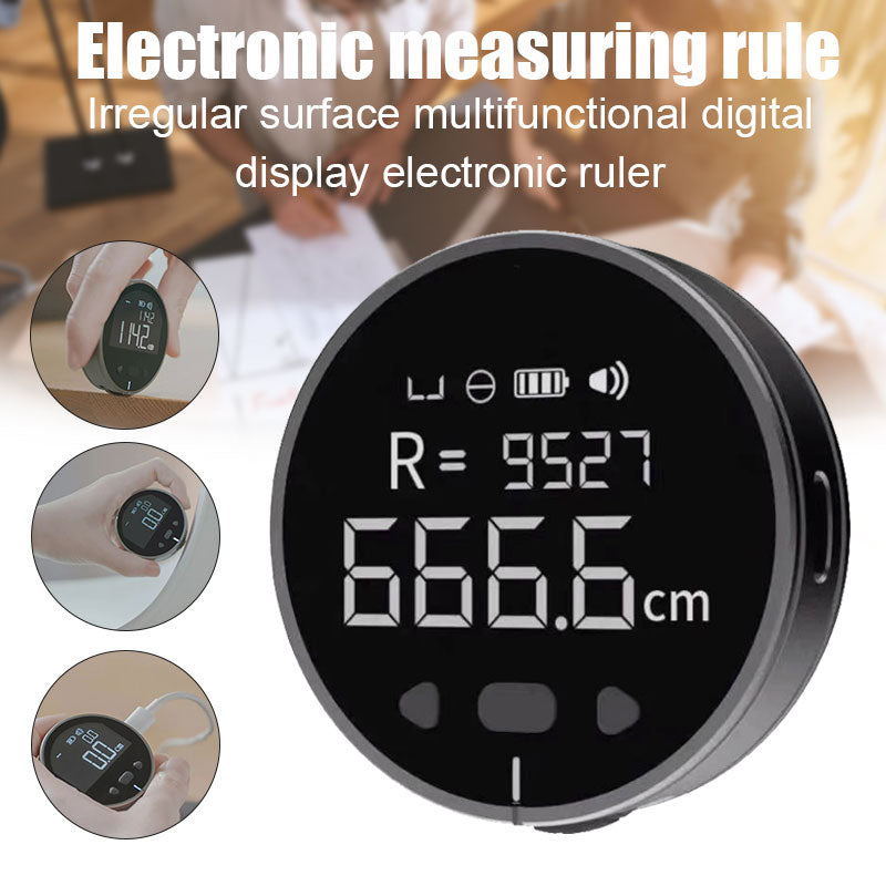 Distance Electronic Measuring Ruler Tape Measure - Digital