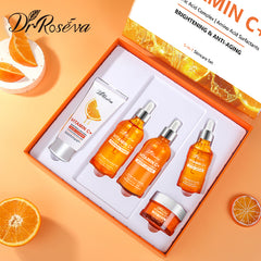 Dr. Roseva Vitamin C Brightening Set - Five Pieces