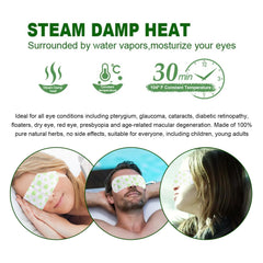 5PCS Steam Eye Mask, No Scent, Self-Heating Eye Mask