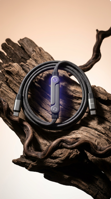 Fast Charging Foldable Bracket Data Cable 2-in-1 Data Wire Foldable Phone Tablet Stand Type-C To Type-C USB-A To Type-C