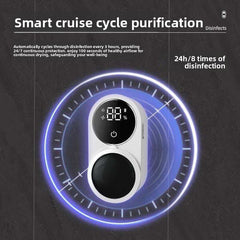 Smart UV Toothbrush Holder with Automatic Sterilization
