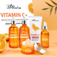 Dr. Roseva Vitamin C Brightening Set - Five Pieces