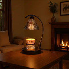Glass Flameless Wax Melting Lamp