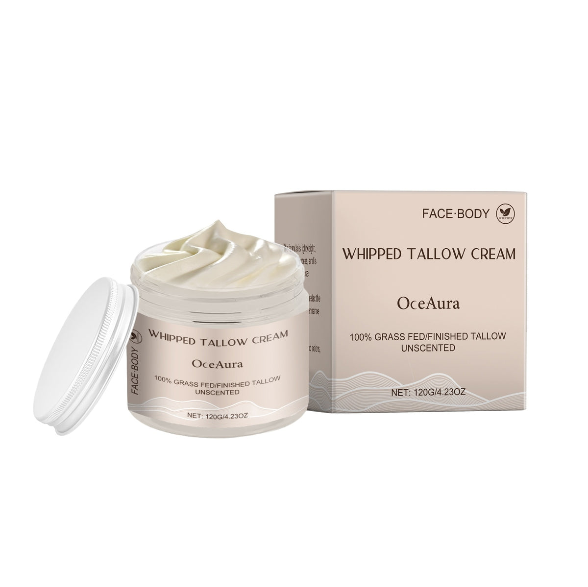 OceAura Whipped Tallow Cream