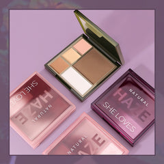 Natural Haze She Loves Five Color Contouring Palette Waterproof Concealer Matte
